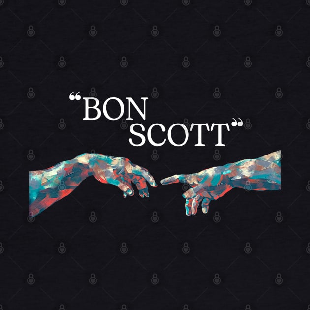 Bon Scott // Hand Colour by Mamamiyah